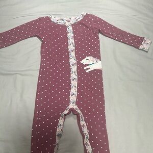 Carter’s- footless sleeper/romper/jumpsuit. 18 months